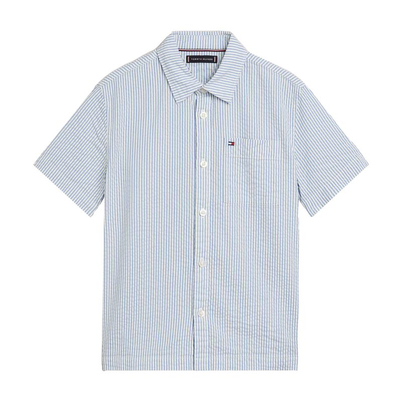 Tommy Hilfiger Seersucker Stripes Shirt S/S 8-16Y image number 0